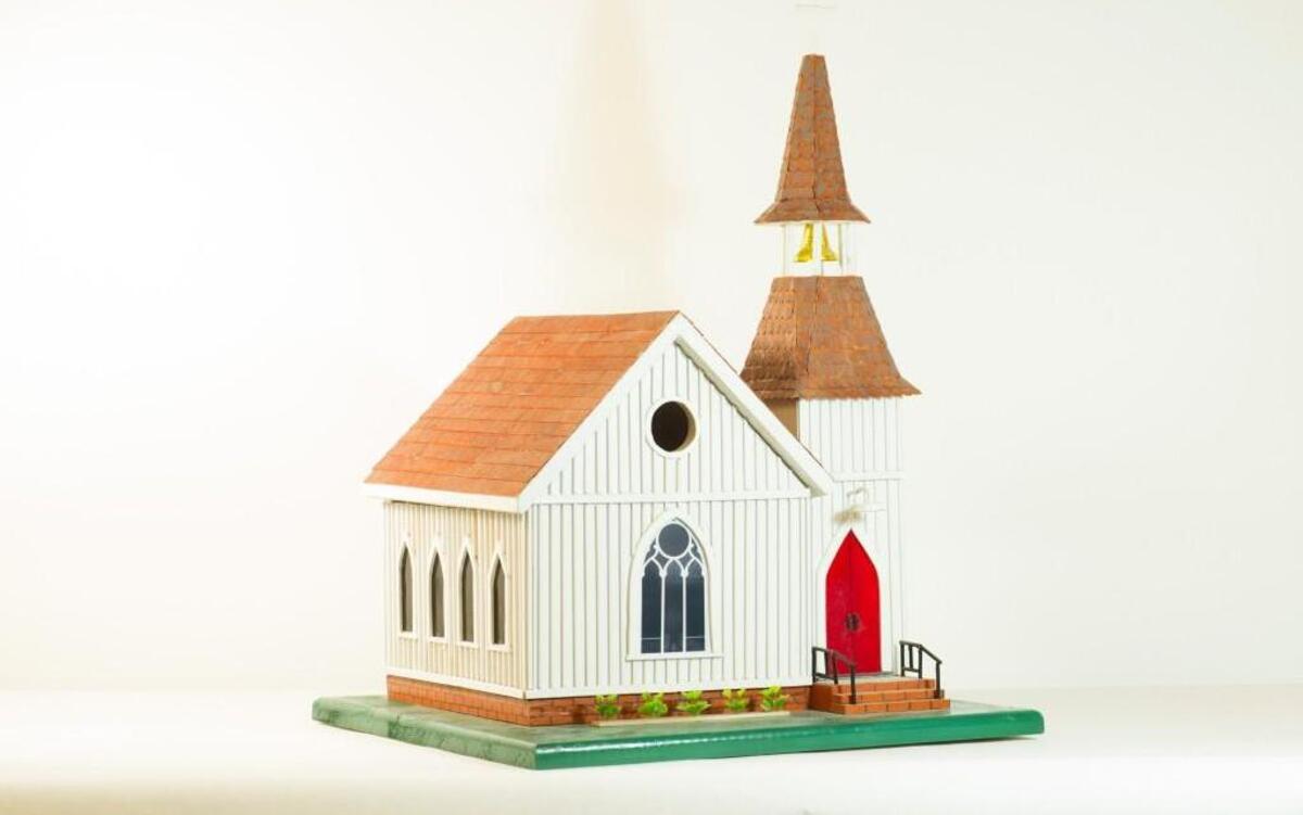 If you want to enter this year’s contest, it’s time to start making your birdhouse. “Historic Chapel Hill Church” by Hugh Proctor took third place in the Adult-Serious category at the 16th Annual Birdhouse Competition in 2016.