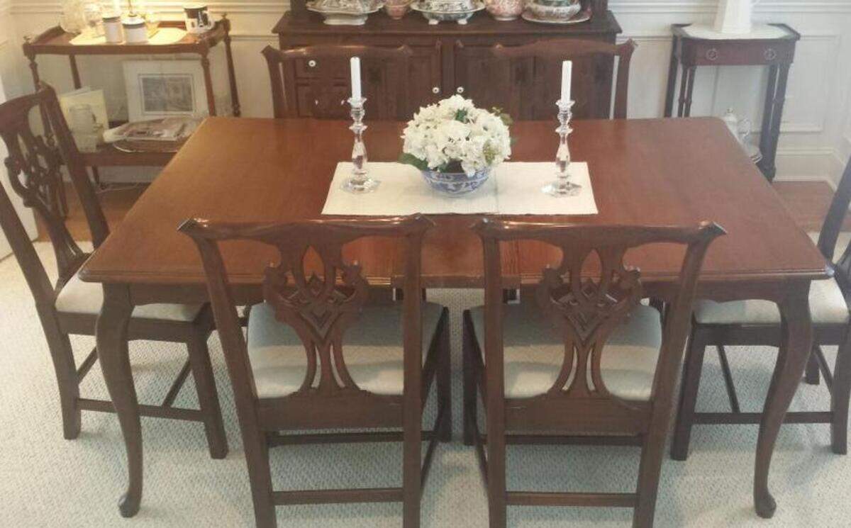 
This refurbished $8 table has moved five times in 45 years and hosted hundreds of guests.
