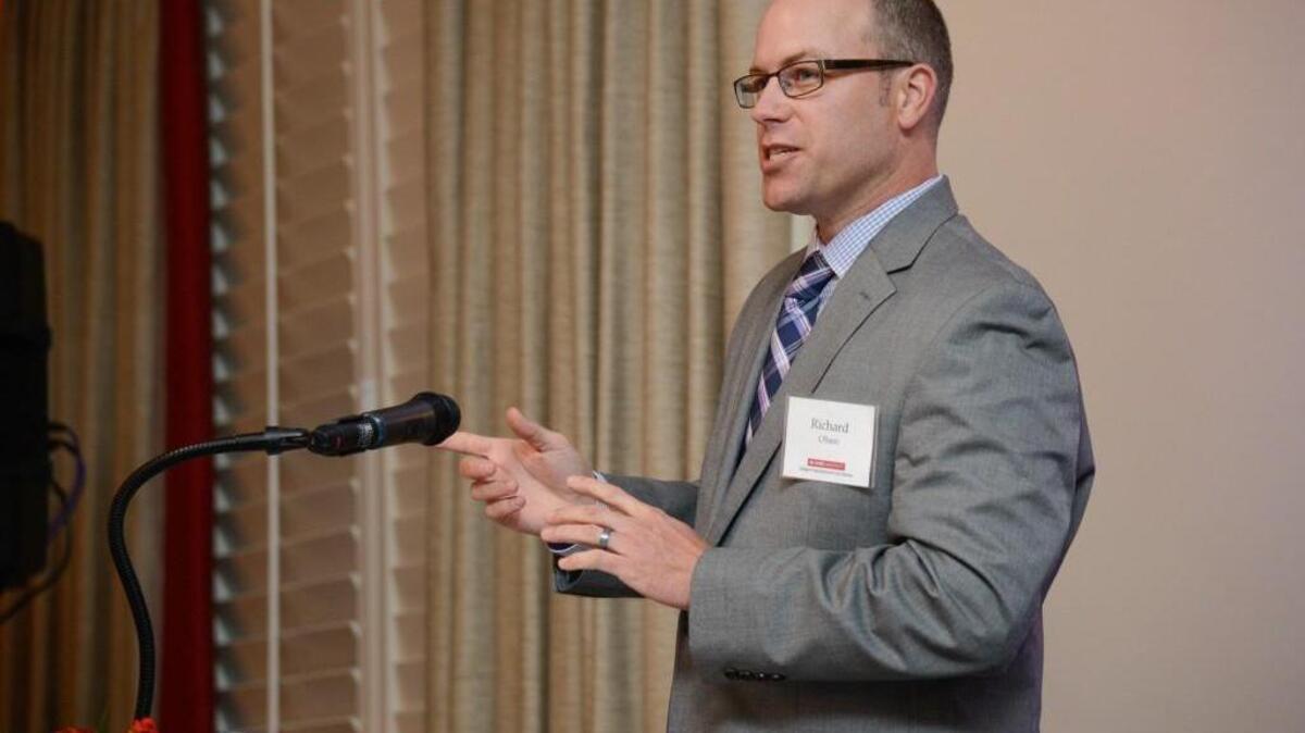 Richard Olsen was one of 12 people honored with an outstanding alumni award from N.C. State University’s College of Agriculture and Life Sciences at the annual Alumni Awards event in early October.