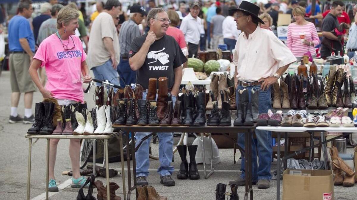 Head to the N.C. State Fairgrounds in Raleigh for some holiday shopping.