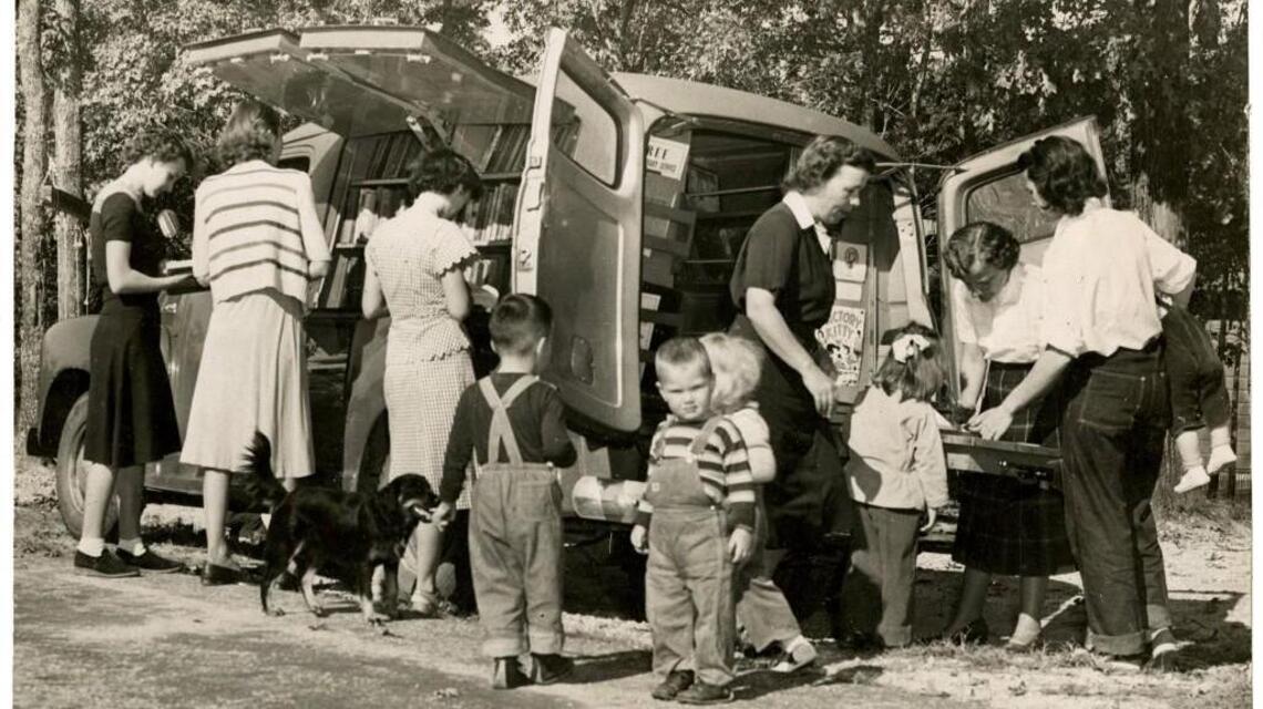 Librarians brought books to the people