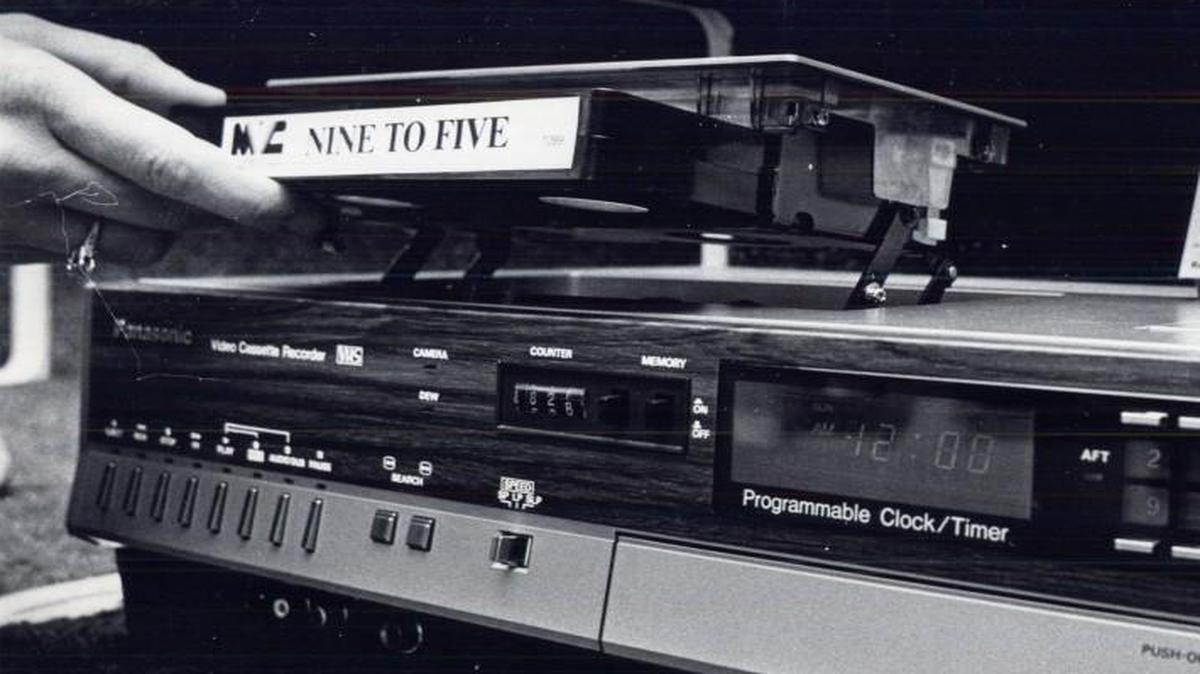 The modern marvel of the VCR allowed us to watch movies whenever we wanted.
