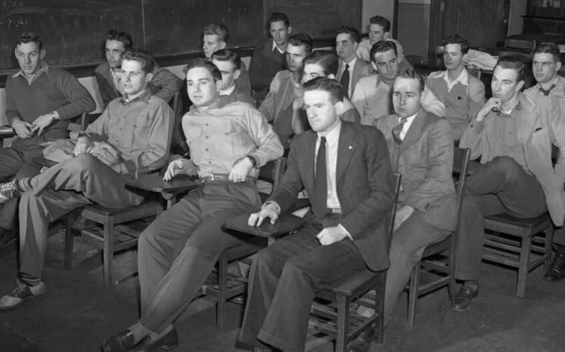 In Raleigh, WWII vets wanted to learn about the world