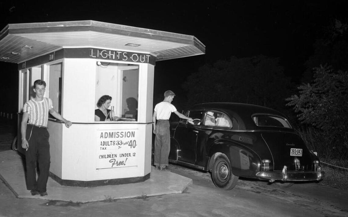Drive-ins were come-as-you-are entertainment