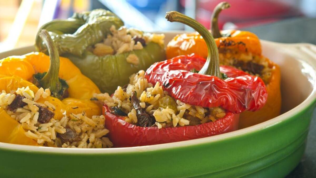 Fred Thompson's stuffed peppers.