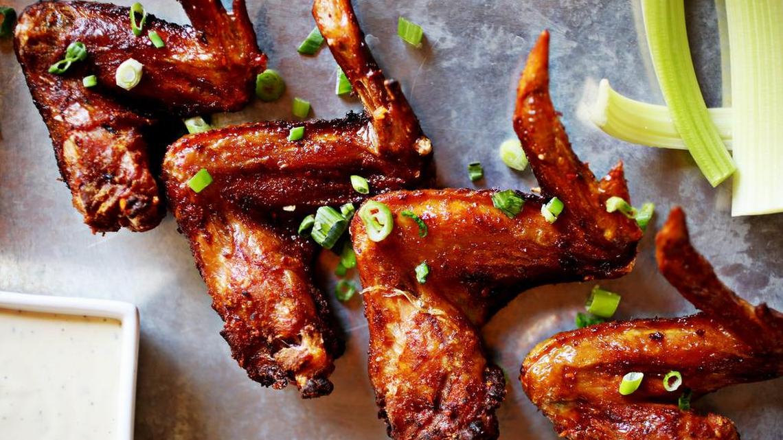 Smoked, grilled or fried, chicken wings are one of the most popular Super Bowl snacks.