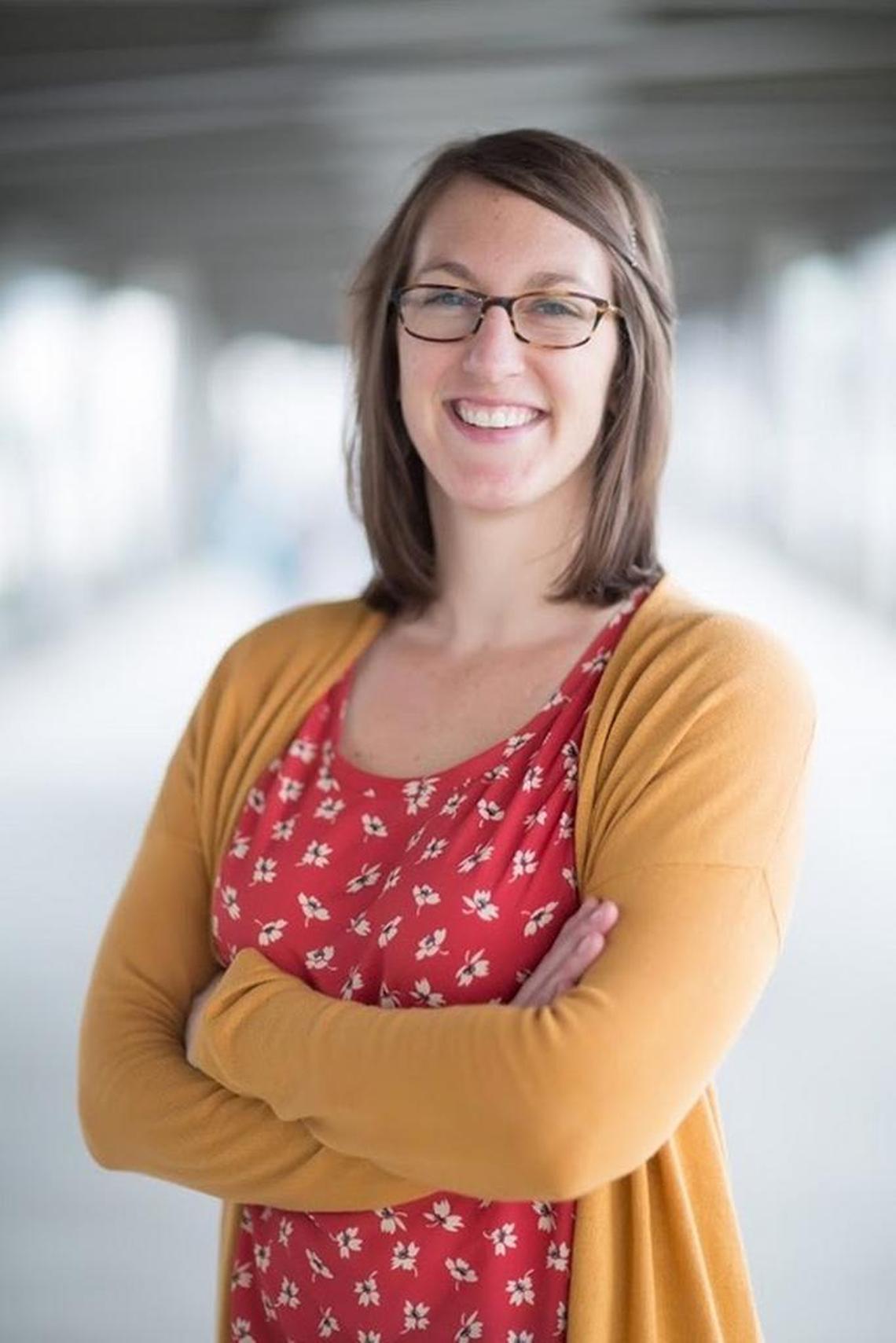 Lauren Lux, adolescent/young adult program director at UNC Lineberger Comprehensive Cancer Center, has her salary paid by the Be Loud! Sophie Foundation.