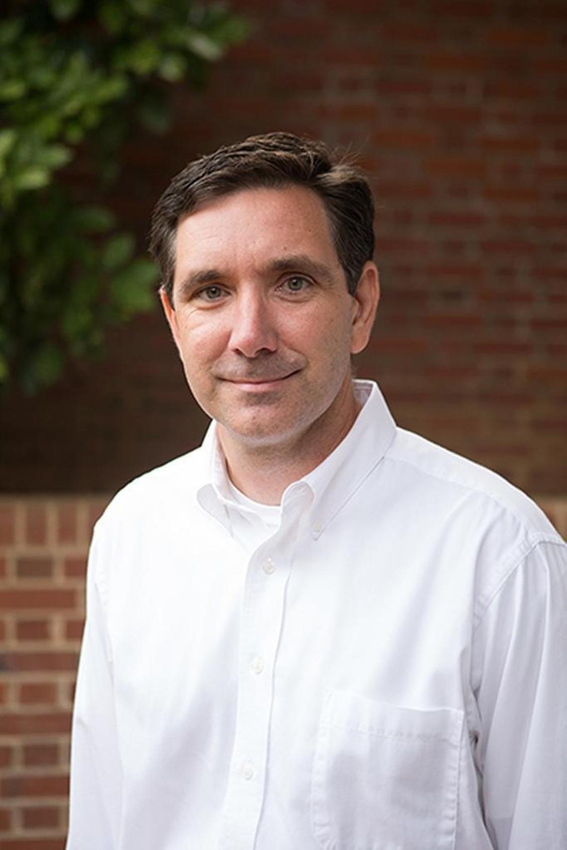 Brent J. Aucoin, a history professor at Southeastern Baptist Theological Society in Wake Forest.