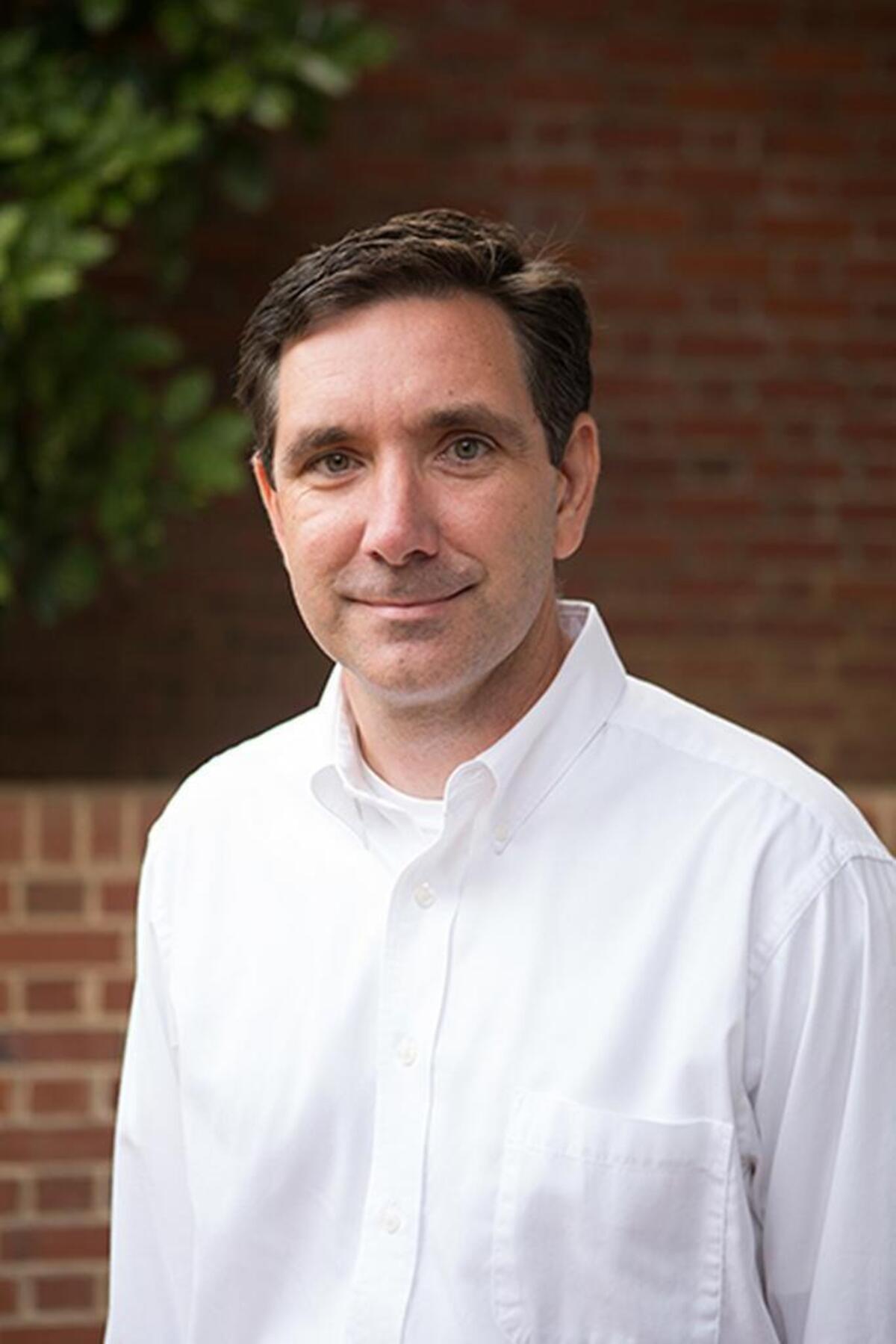 Brent J. Aucoin, a history professor at Southeastern Baptist Theological Society in Wake Forest.