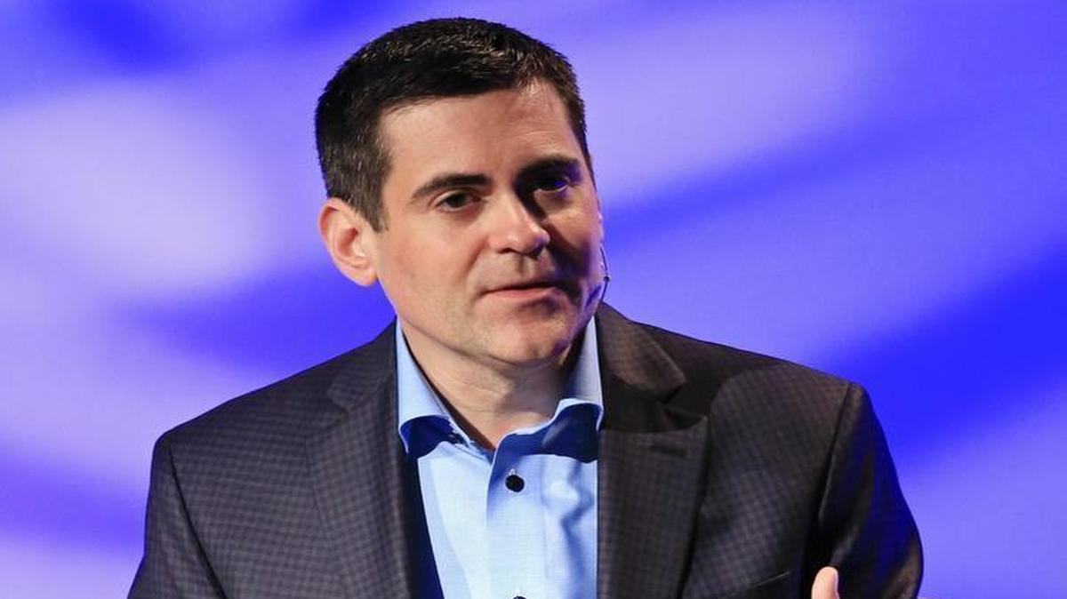 The Rev. Russell Moore, director of the Southern Baptists Ethics and Religious Liberty Commission, leads a discussion during the group's national conference in 2014 in Nashville, Tenn.