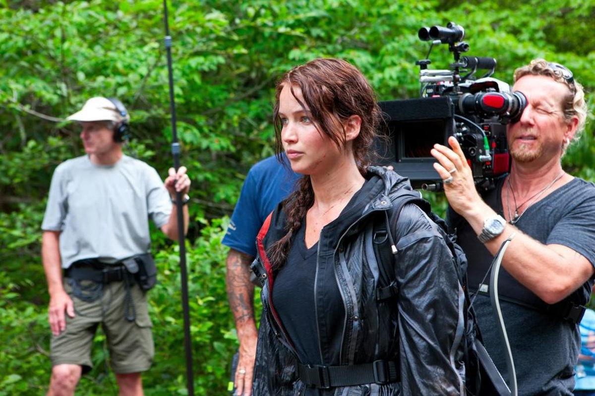 Jennifer Lawrence filmed the first film of “The Hunger Games” trilogy in Western North Carolina in 2011. The film, released in 2012, was shot in DuPont State Forest and other spots around Asheville. Fans can visit some of the spots from the movie through a self-guided tour or the Hunger Games Unofficial Fan Tour.