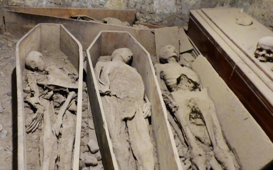 
St. Michan’s burial crypts house centuries-old coffins and, even more, bodies that defy the notion of dust-to-dust.
