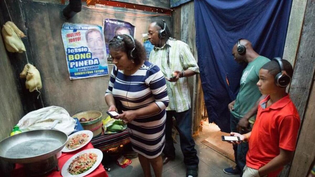 The Compassion Experience offers an interactive tour through the life of a child living in a developing country.