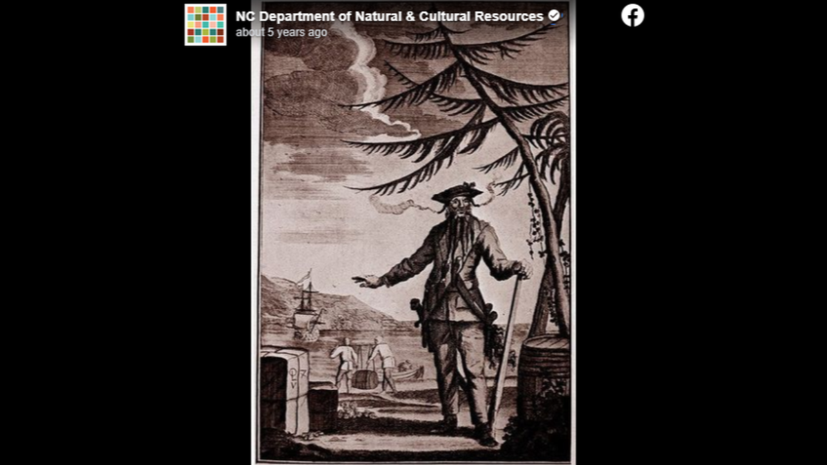 Blackbeard died in an attack 305 years ago, historians said.