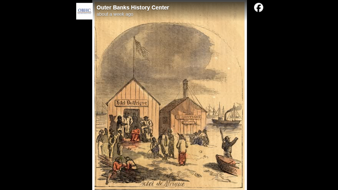 The North Carolina structure was featured in a magazine 163 years ago.