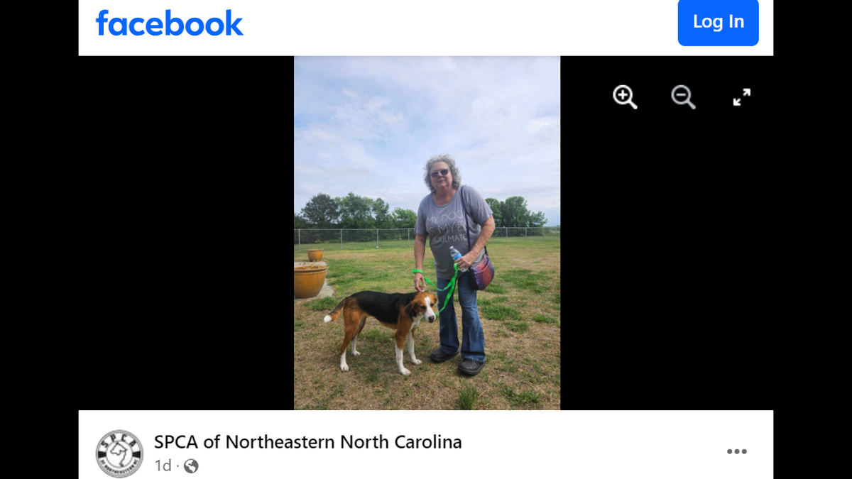 Cupid the dog got a home after she was overlooked at an adoption event, a North Carolina shelter said.