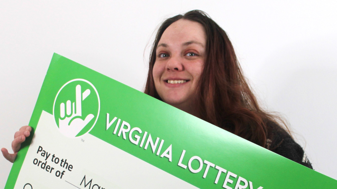 Mary Hargis played the Virginia Lottery while on a doughnut run, officials said.
