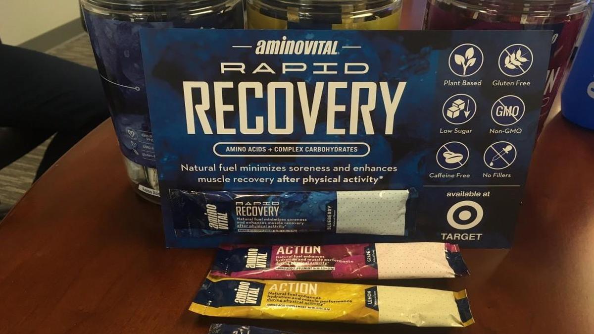 Amino Vital, the energy drink made by Ajinomoto, debuted in Target stores in April, and the company is now in talks with other retailers. The Japanese company is expanding its Raleigh facility.