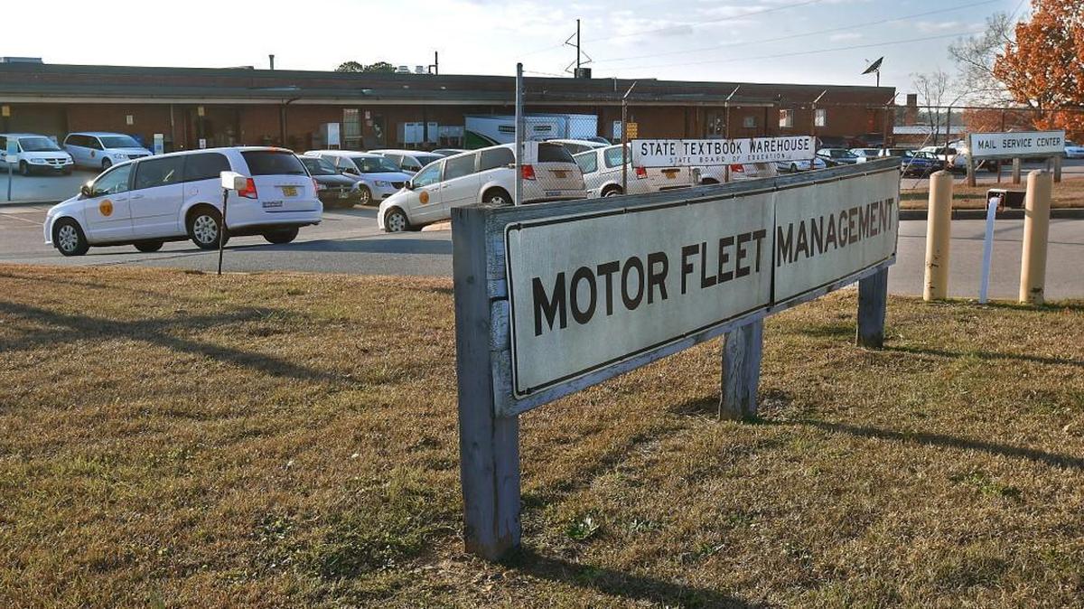The state is looking to sign one or more developers to a long-term lease for this 43-acre tract along Blue Ridge Road between Reedy Creek Road and District Drive. There's now a state motor pool facility, textbook warehouse and mail center on the site.