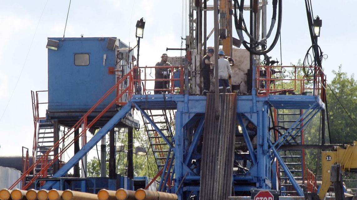 Hydraulic fracturing is a highly contested method used by the oil and gas industry of injecting water and chemicals into a rock formation to fracture oil- and gas-producing formations.
