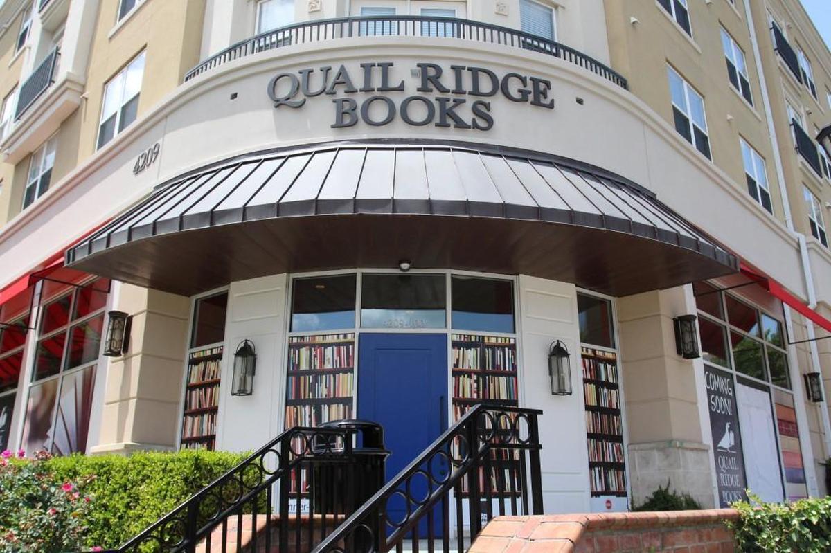 Quail Ridge Books in North Hills was closed on Monday after a pipe in the Alexan apartments burst on Sunday, floodig the businesses below. Vivace restaurant had extensive damage and many in the apartments are without power.