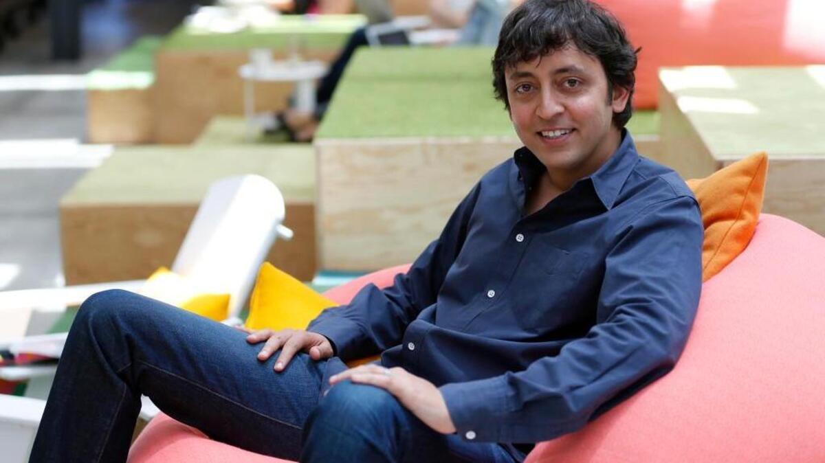 Joe Zadeh, Airbnb vice president of product, is photographed at the company’s headquarters in San Francisco. Zadeh was one of the company’s first employees after it launched in 2008.