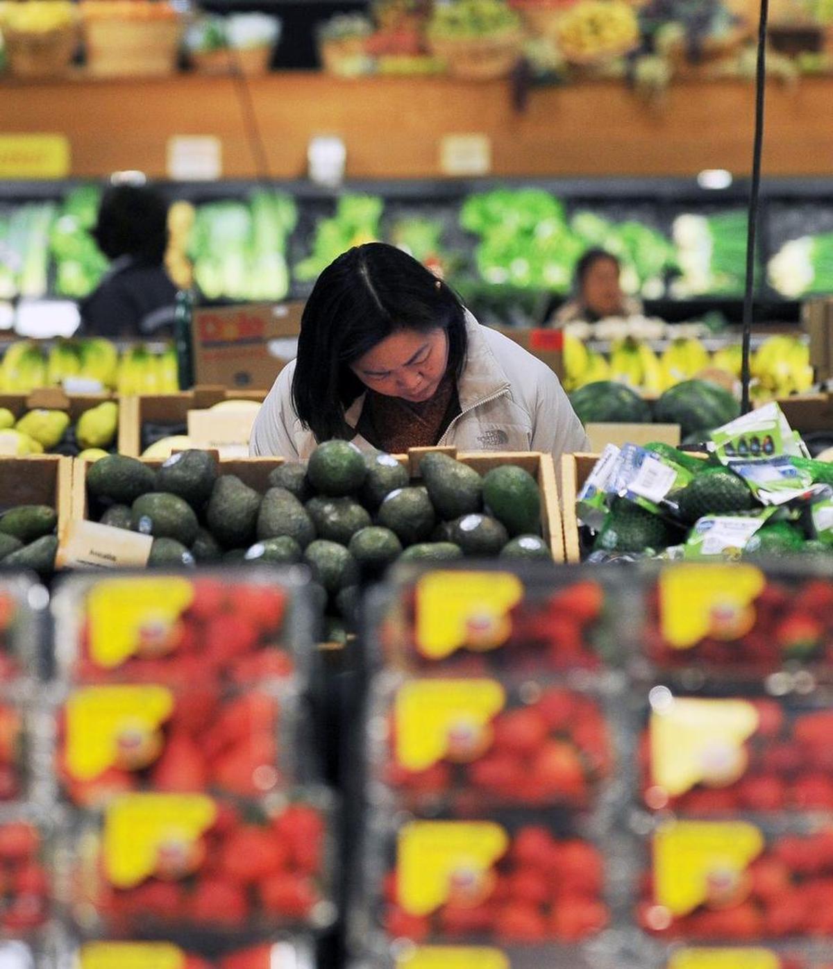 To save money on produce, shop for what’s in season -- but also buy frozen vegetables, which research shows are just as healthy as fresh.