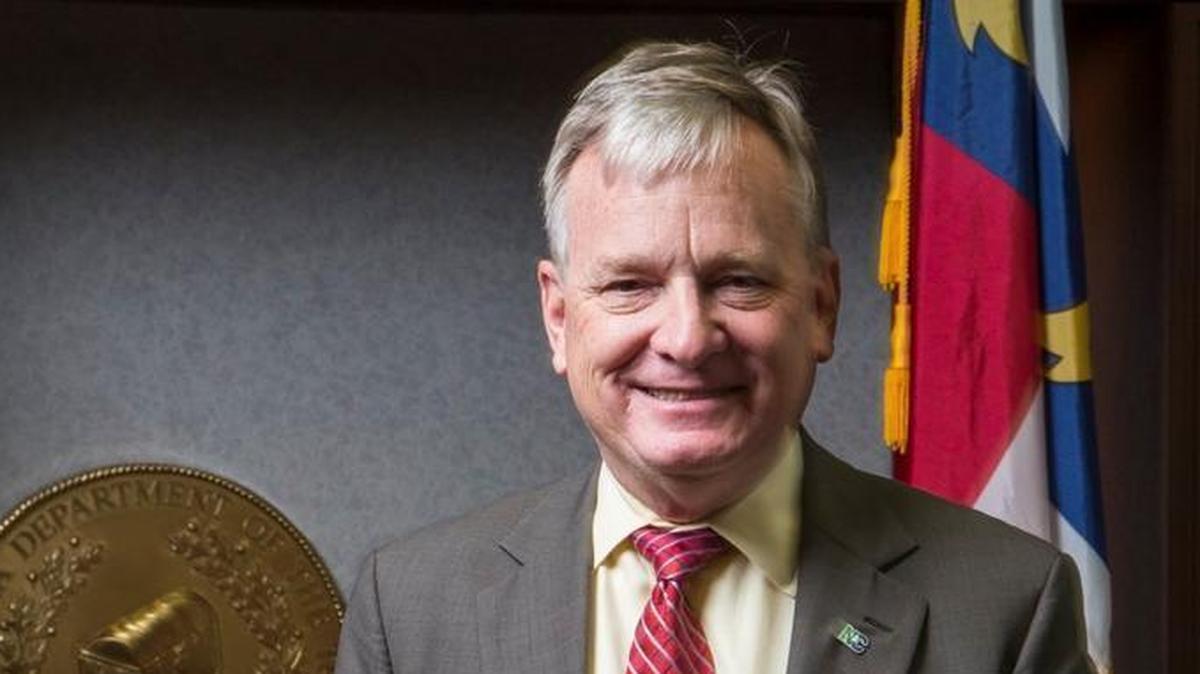 North Carolina Treasurer Dale Folwell wants UNC Health Care to put up $1 billion to guarantee health care savings from its planned combination with Atrium Health.