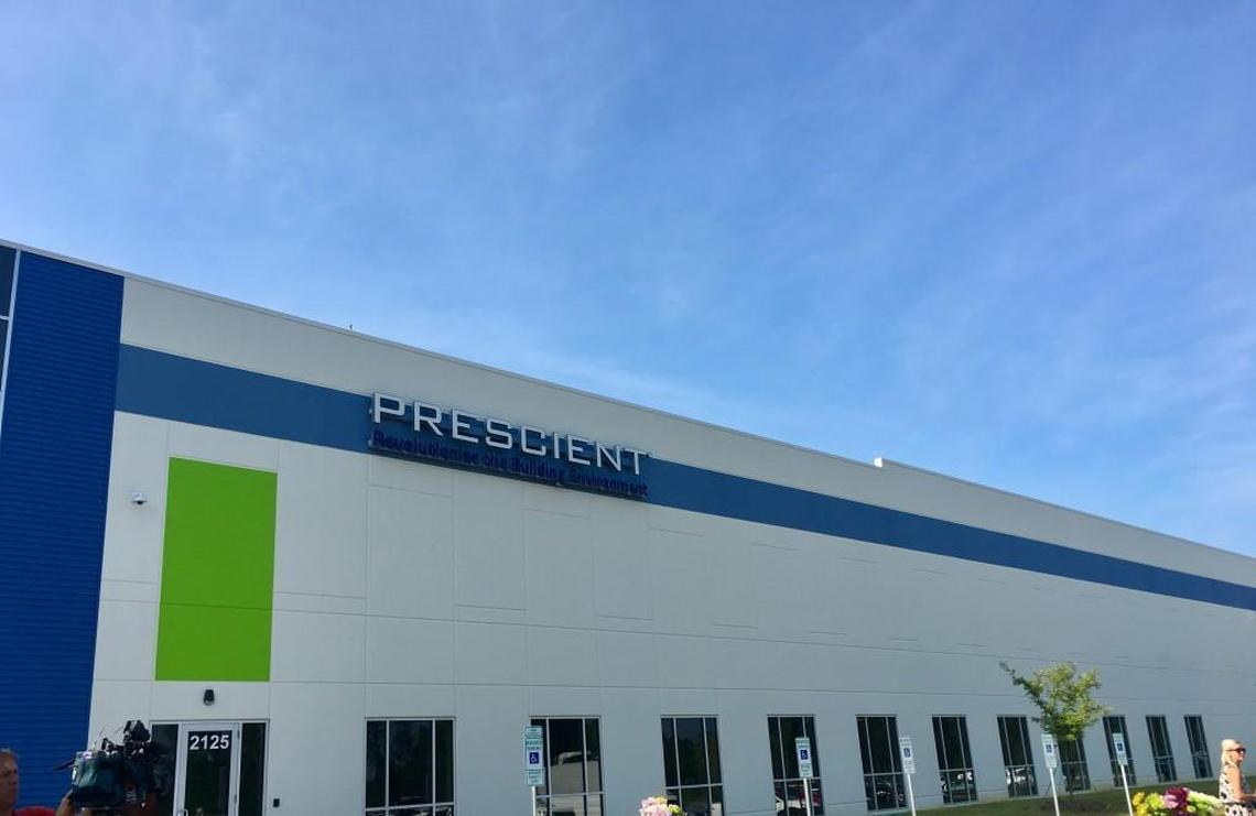 The Prescient facility in Mebane. Prescient, a Colorado-based construction software company, is hiring 200 people at the Mebane site and moving its headquarters from the Denver area to Durham, the company announced on Wednesday.