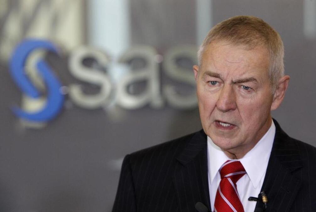 SAS CEO Jim Goodnight says the Cary software giant now has 122 employees with H-1B visas – including 77 with master’s degrees and 21 Ph.D.s.