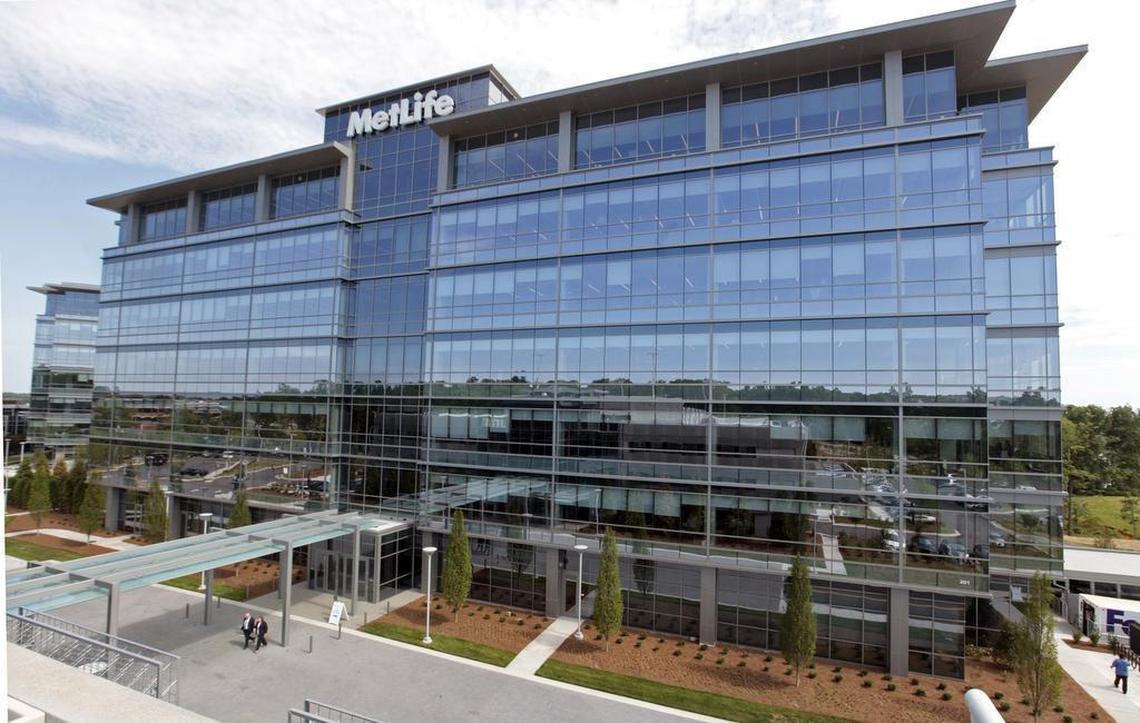 The Met 2 building on MetLife’s Global Technology Campus in Cary, photographed in 2016.