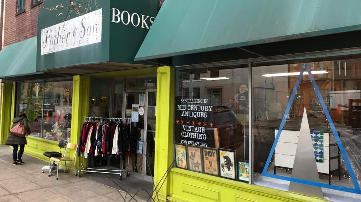 Father and Son has been an eclectic downtown fixture for more than 20 years. It was forced to find a new home, and has done just that.