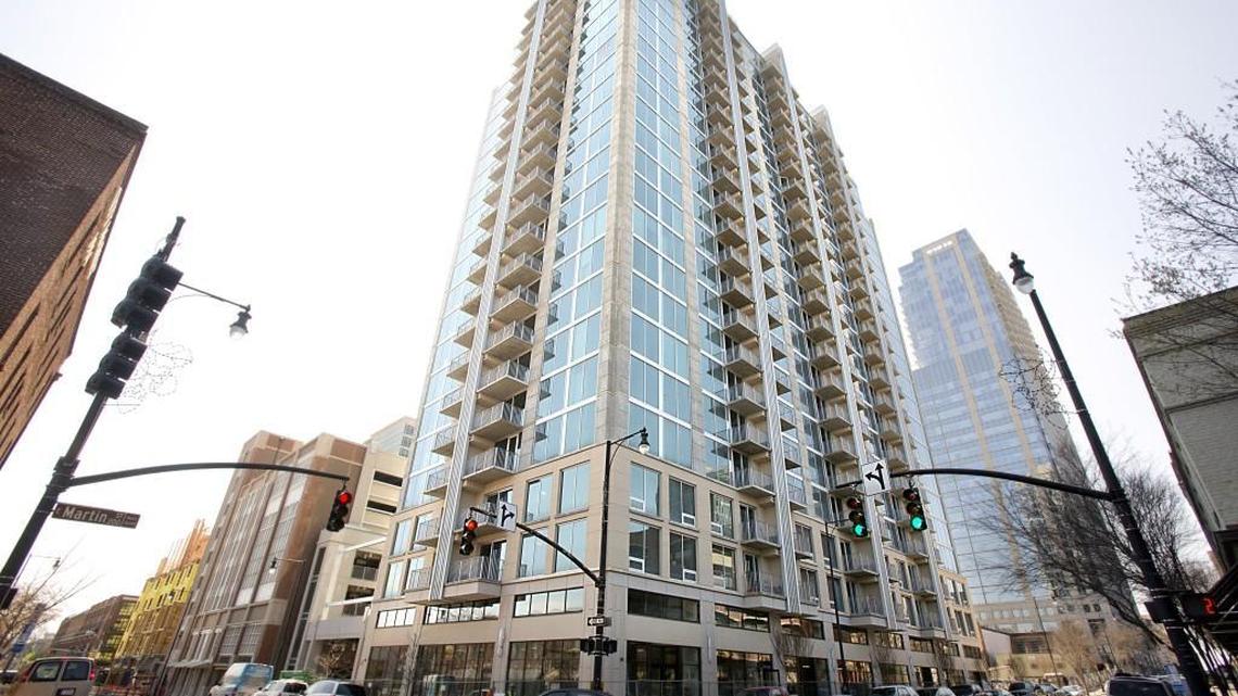 The SkyHouse apartment building opened at the corner of East Martin and South Blount streets in downtown Raleigh in 2015. The city’s downtown population grew more than 82% in the decade ending 2020.