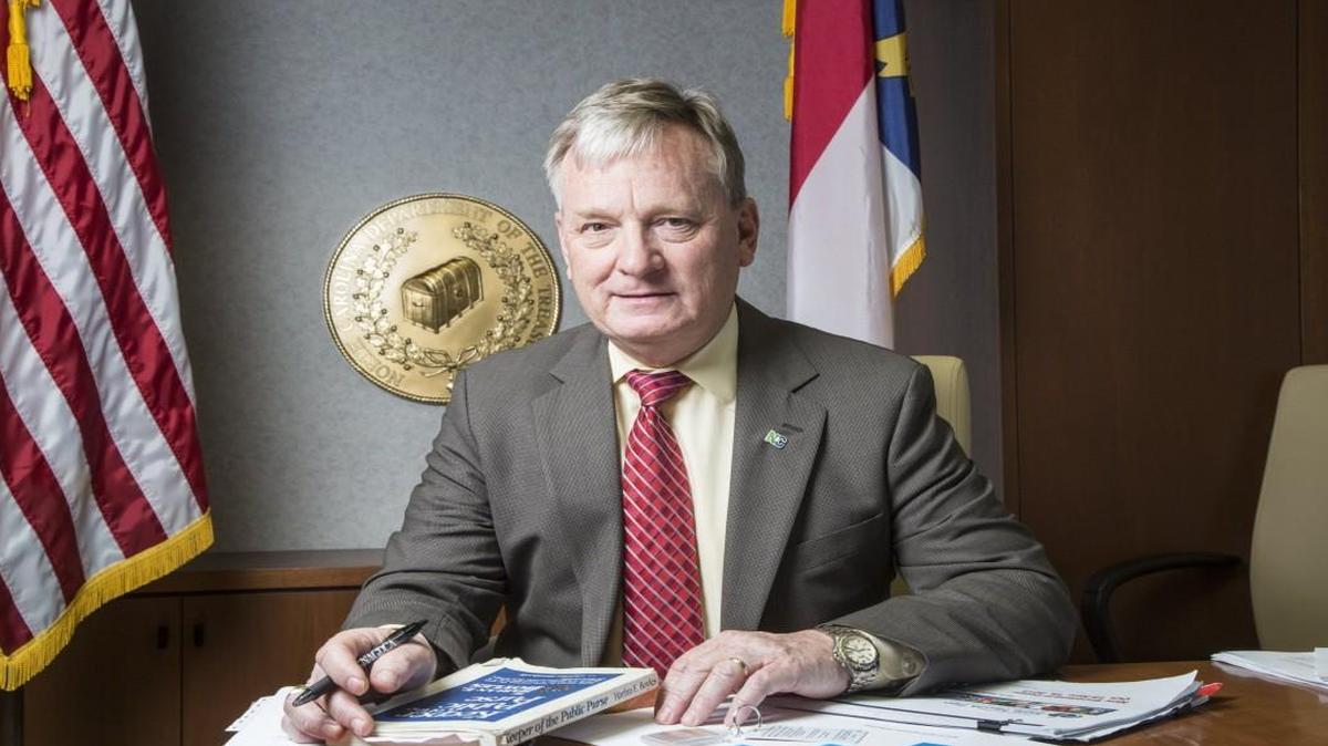 North Carolina State Treasurer Dale Folwell, a Republican, won reelection last week.