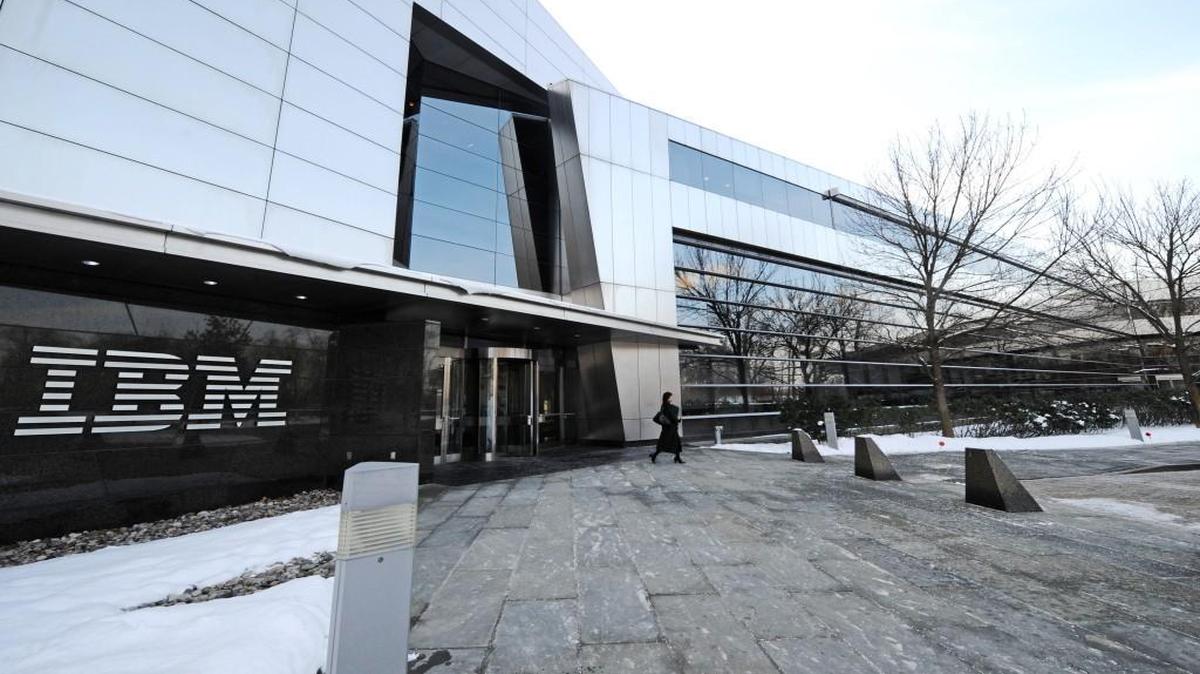 A 2009 file photo of IBM headquarters in Armonk, NY.