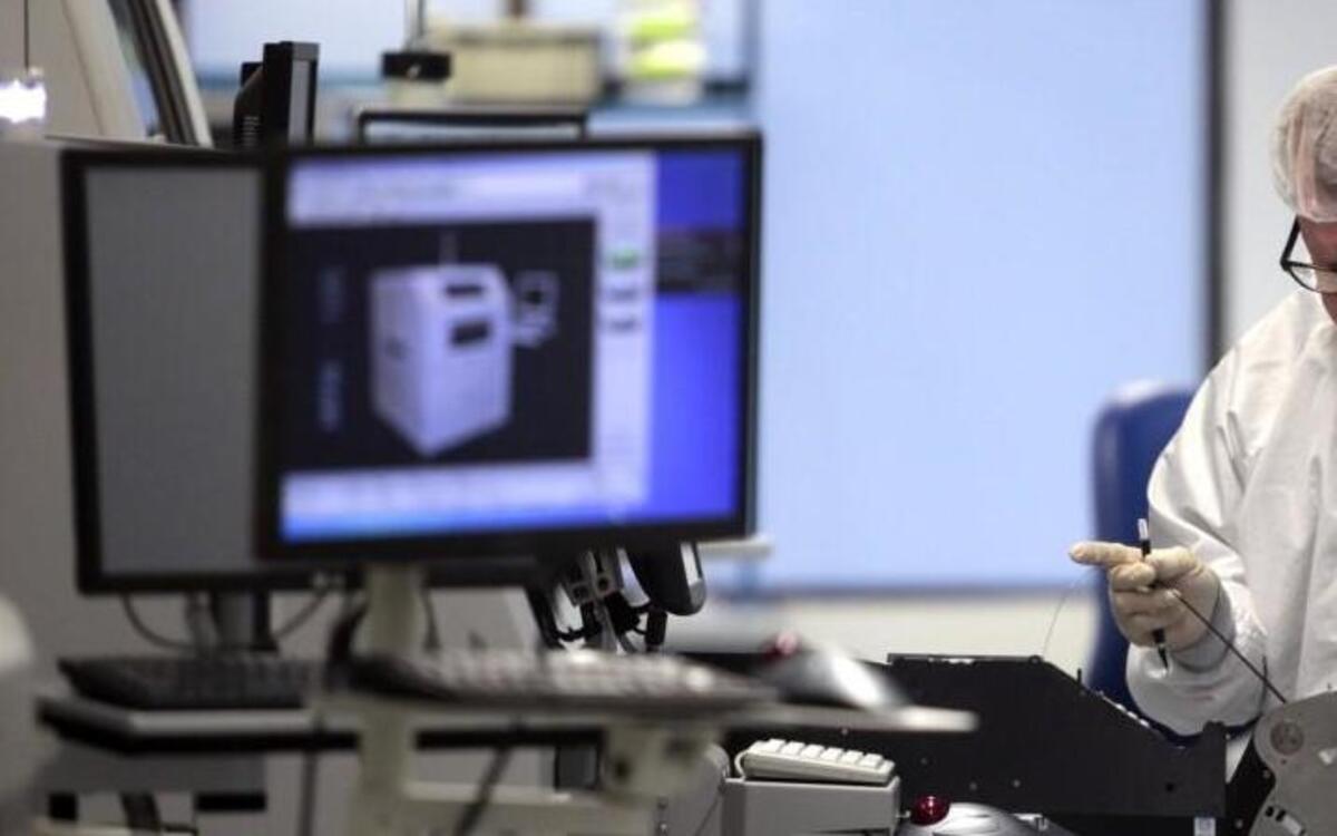 Phononic engineer Don Callahan works in one of the clean rooms at the company’s manufacturing facility earlier this year. The Durham semiconductor maker’s solid-state cooling and refrigeration technology has attracted $71 million from investors this year – the most money raised by a Triangle startup this year.