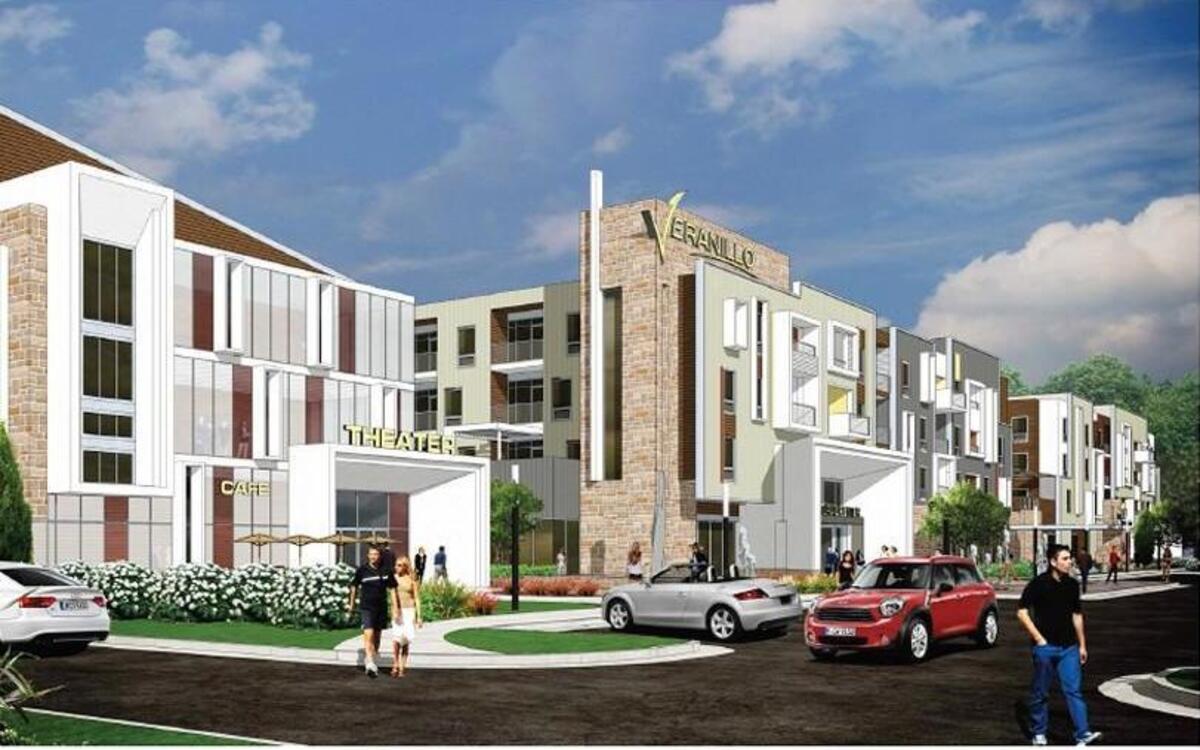 A rendering of Veranillo, a 125-unit, age-restricted senior apartment complex that will be part of Chatham Park’s first phase of commercial development.