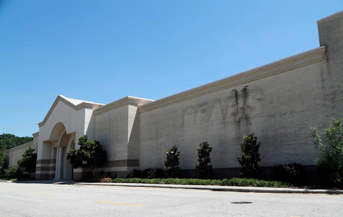 The vacant Sears store at the Cary Towne Center mall in Cary on May 16, 2017.