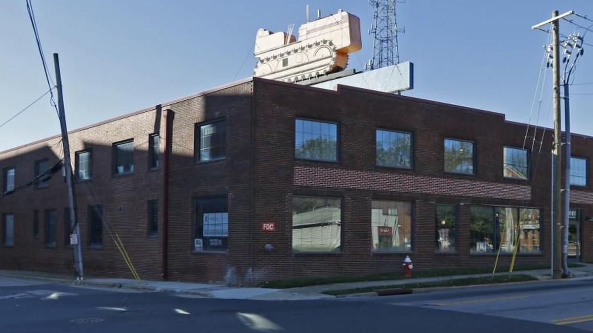 The original storefront of the NC Equipment Co. building at 3101 West Hillsborough Street in Raleigh, NC remains unchanged Tuesday, November 24, 2015 now the corporate offices of online book publisher Lulu.com. A student housing developer wants to redevelop the whole 3100 block on West Hillsborough to student housing.