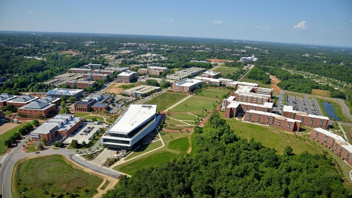 Centennial Campus looking north.