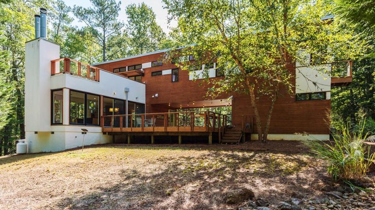 The Dwell Home goes up for auction in Chatham County on Tuesday.