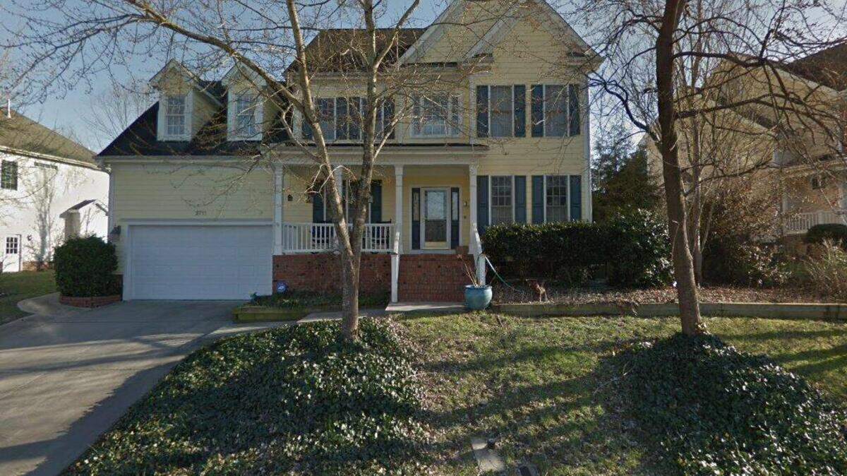 House on 2100 block of Meadowcreek Drive