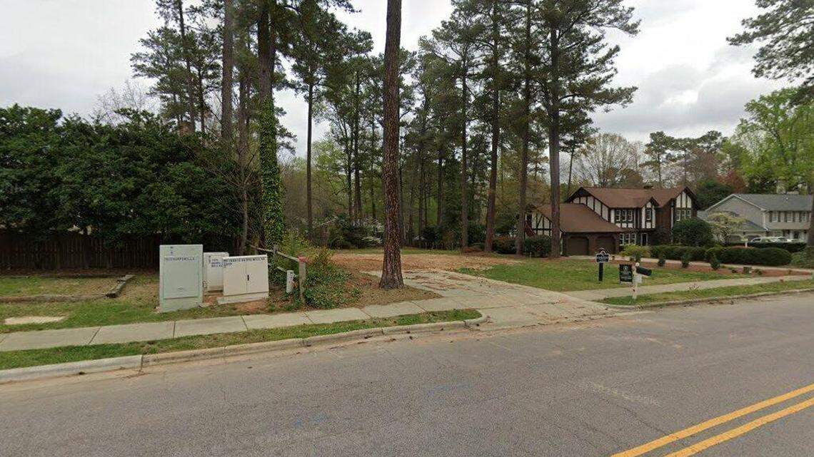 House on 7600 block of Harps Mill Road