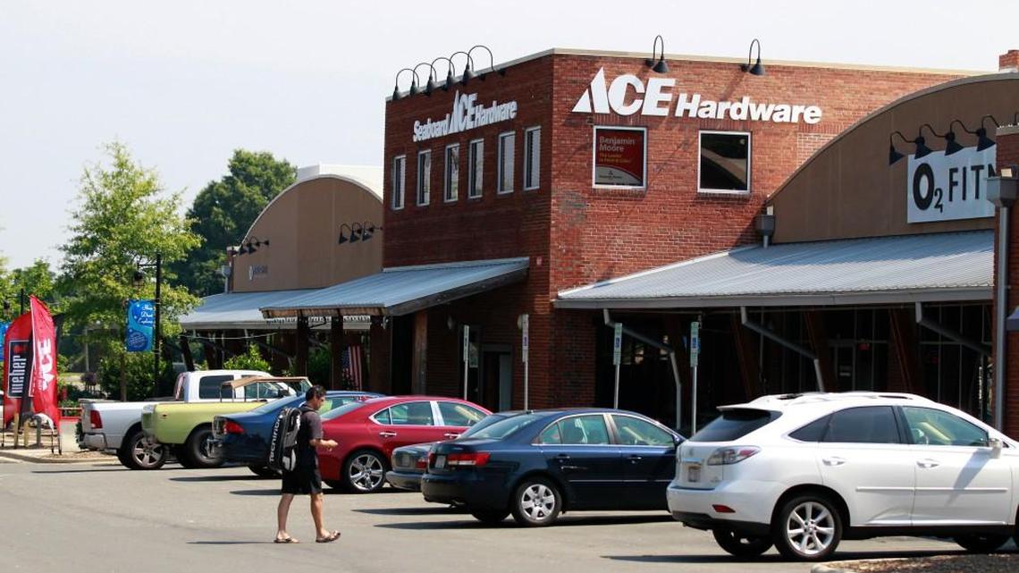 The shops at Seaboard Station photographed Wednesday, July 17, 2013.