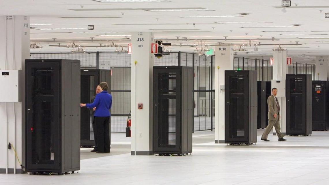3DFS, a small company based in Pittsboro, has developed and manufactures technology that makes more efficient use of energy. The technology promises cost savings for businesses, especially those that operate huge data centers like this one at IBM.