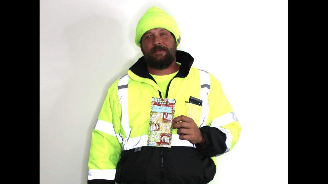 Zachary Clements hit the jackpot after he tried his luck on a Virginia lottery ticket.