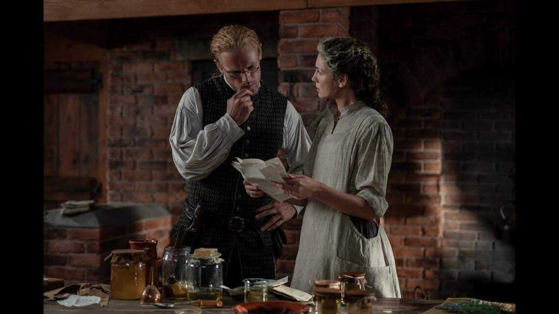 “Outlander” is back in North Carolina for its last season.