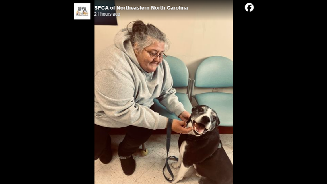 Tucker was adopted after bouncing between shelters, officials said.