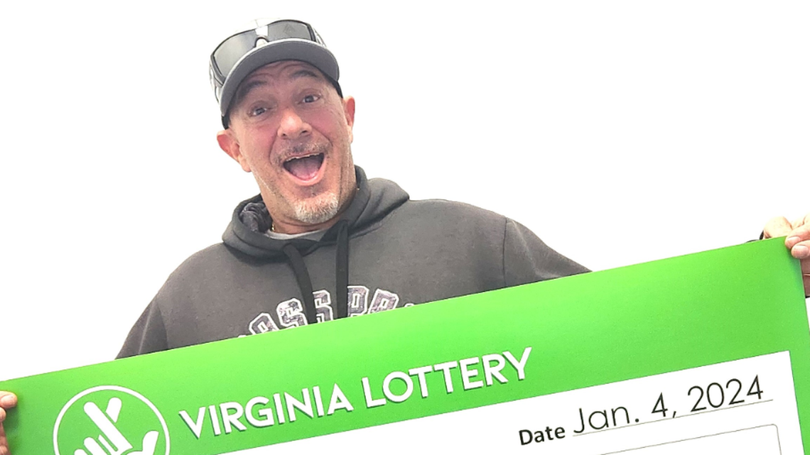John Canni won a big prize after he had a good feeling about a lottery drawing, Virginia Lottery officials said.