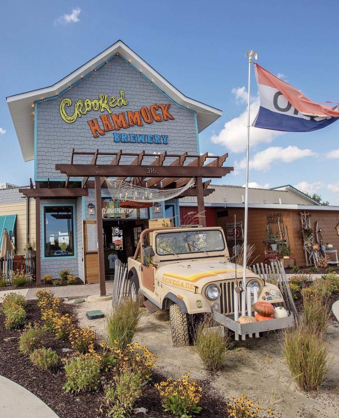 Crooked Hammock Brewery is looking for a Triangle resident to donate an old Jeep to be used as a statement piece at its new Raleigh location.